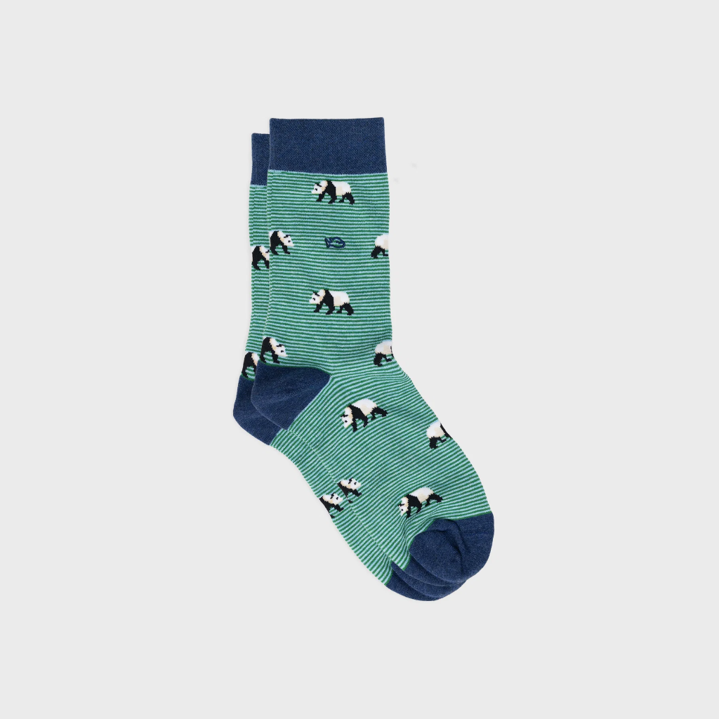 Billybelt - Socken Animal pattern socks White Panda