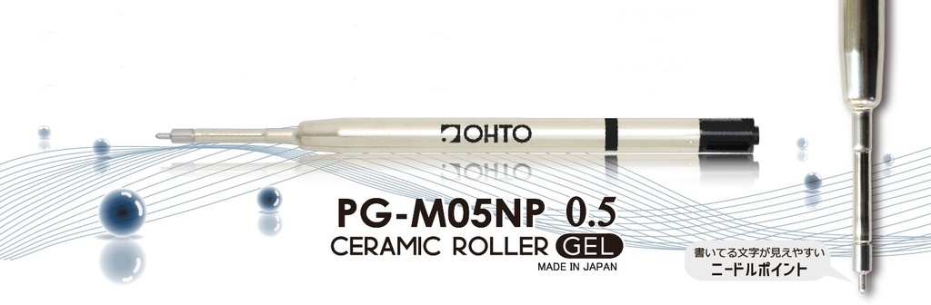 OHTO - Gelschreiber Ersatzmine Ceramic Roller Gel G2 Refill