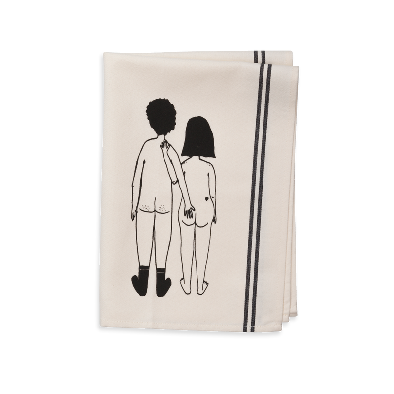 Helen B - Geschirrhandtuch *naked couple back* kitchen towel