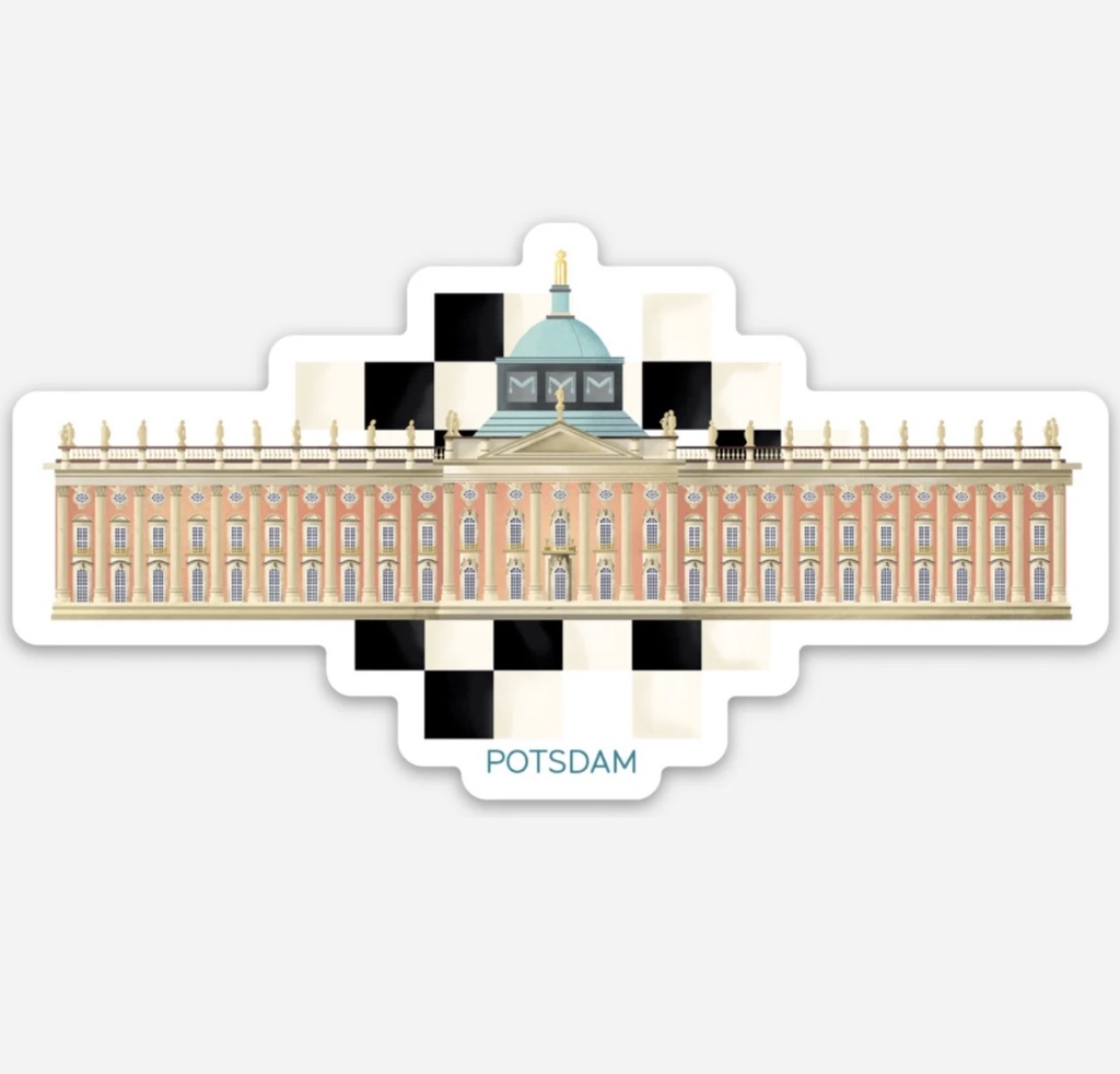 Luckycatstudio - Magnet - Neues Palais, Potsdam