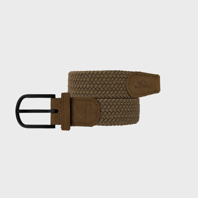 Billybelt - Elastischer Flechtgürtel - Brown