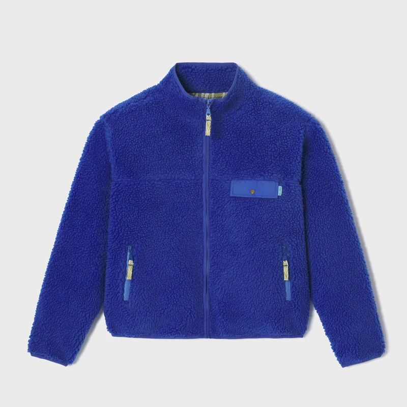 Billybelt - Sherpa Jacke - Electric blue