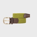Billybelt - Elastischer Flechtgürtel - Olive