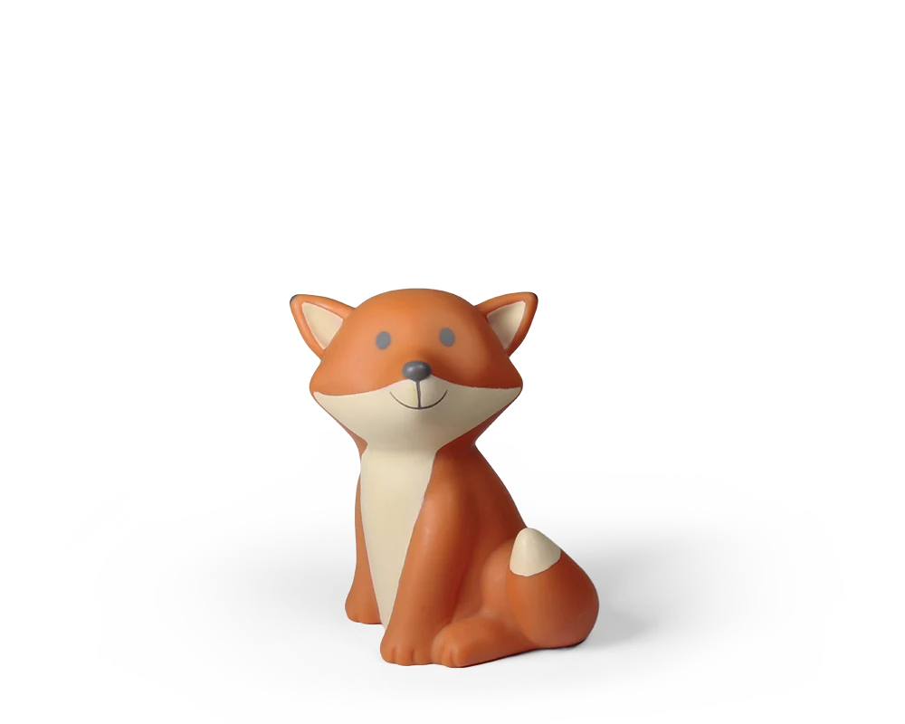 Atelier Pierre Junior - Cesar fox money box small orange - Spardose