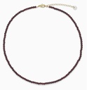 Soï Copenhagen - Kette Luna Garnet Necklace - Focus