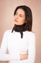 Calie Paris - Dreieckstuch/kleiner Schal Sophie Scarf gestrickt - Chocolate 