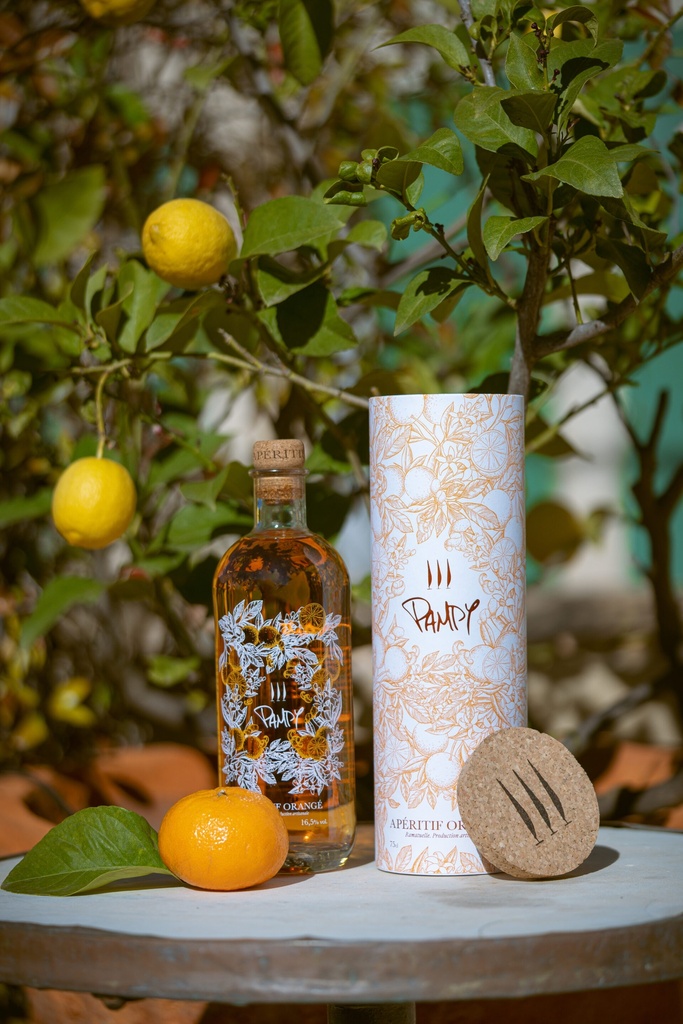 PAMPY Apéritif Orangé 75cl inkl. Geschenkverpackung