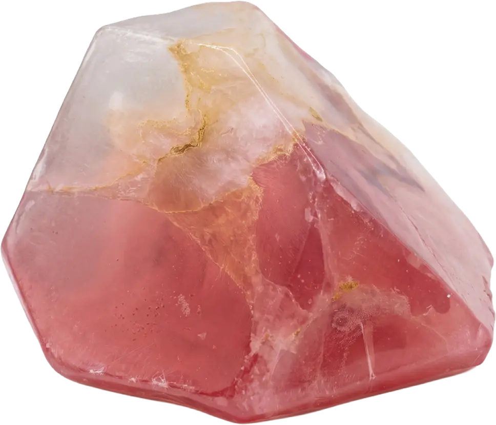 SoapRocks - Rose Quartz / Rosenquarz - Teerosen (Widder, Stier, Waage)