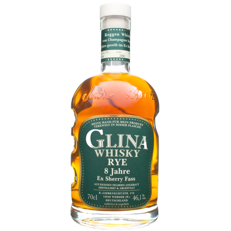 Glina - Whisky Rye 8 Jahre  Ex-Sherry Fass 0,7 l
