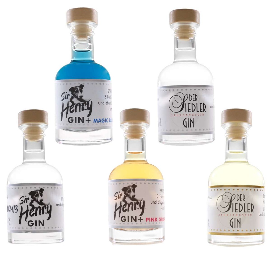 Glina - Gin Sample Set Nr 1 - Gin minis