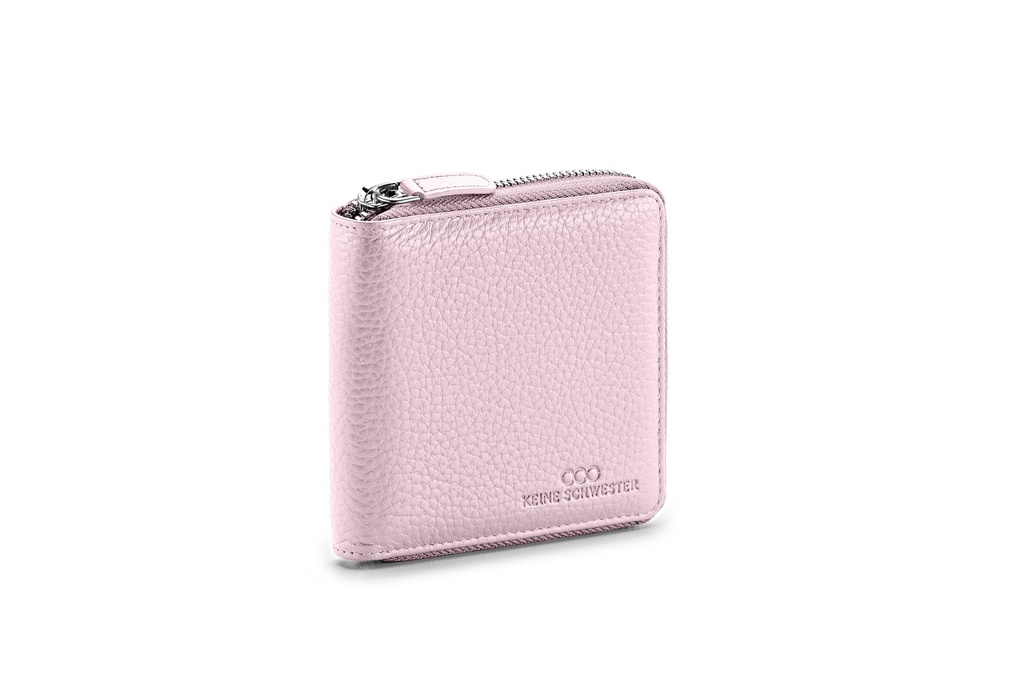 LILLE soft | flieder | silber | genarbt