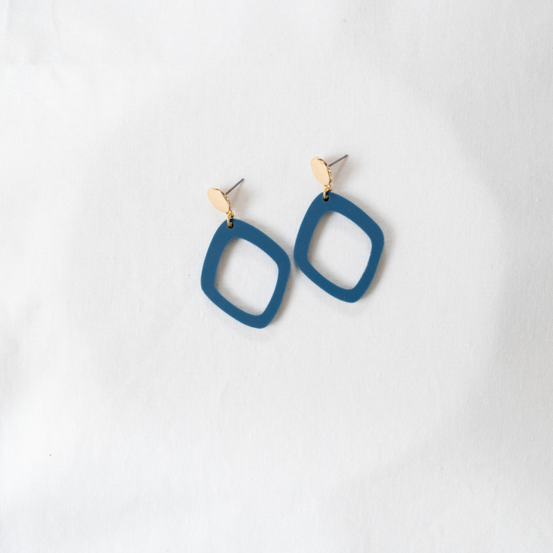 Studio Nok Nok - Ohrringe Timeless 18 Denim