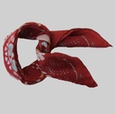 Les Belles Vagabondes - Seidentuch Mini Marushka Rouge Red