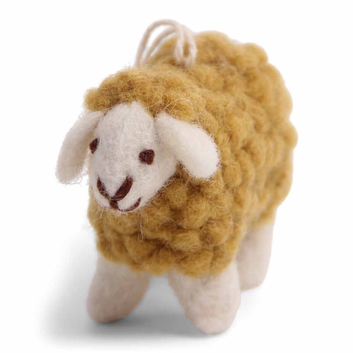 [15813] Gry & Sif (Filz) - Mini Sheep - ochre