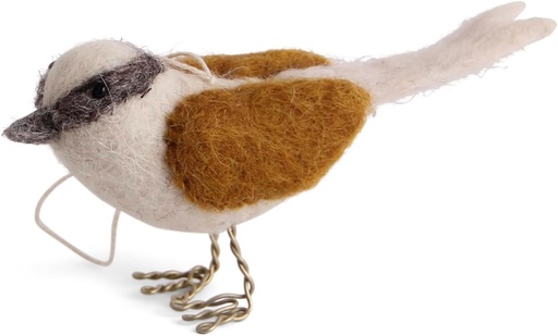[14420] Gry & Sif (Filz) - Bird - Gold Brown