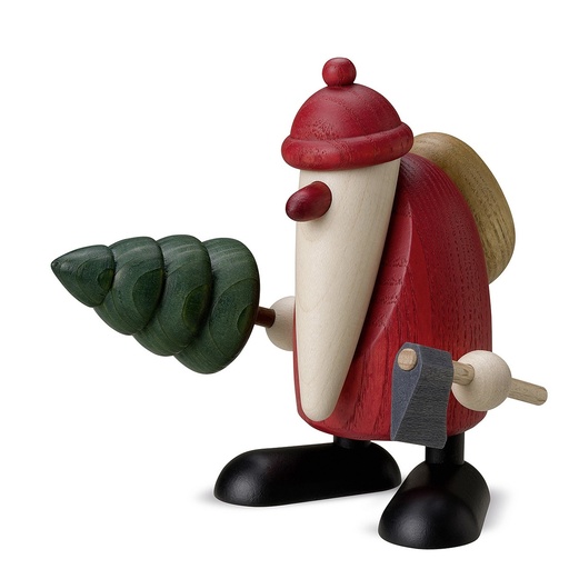 [6050] Köhler - Weihnachtsmann mit Axt und Tanne, klein