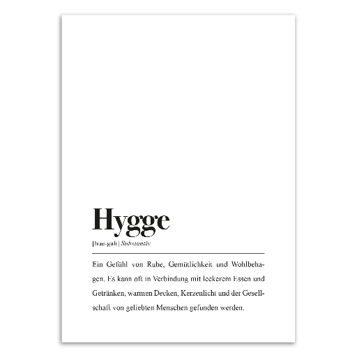 [AEMMI-HYGGE] Aemmi - Hygge A4 - ohne Rahmen