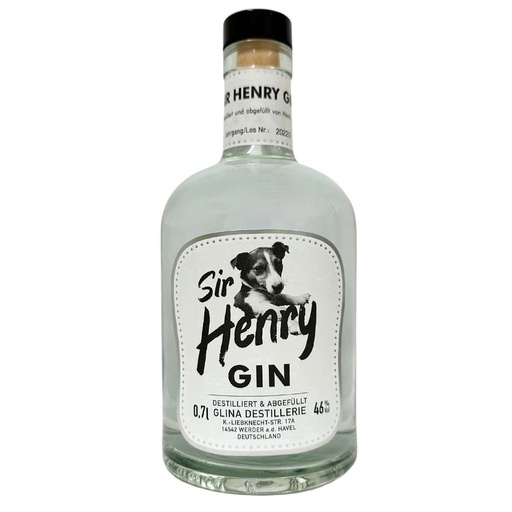 [4280001494848] Glina - Sir Henry Gin 0,7L
