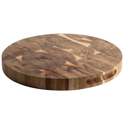 [GUSTA-MSBH] Gusta - Massives Schneidebrett Holz Akazia 30cm