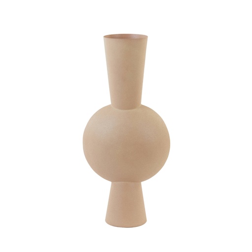 [5811782-klein] Light & Living - Vase Metall taupe klein KAVANDU