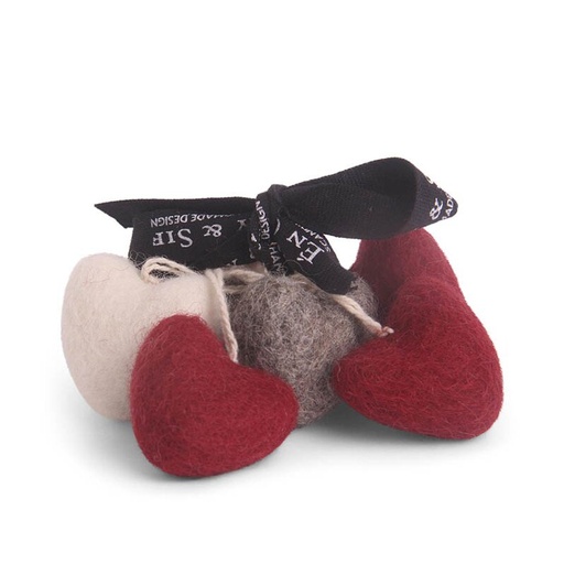 [11129] Gry & Sif - Mini Hearts Christmas - Set of 6