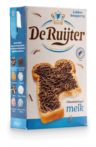 [DERUIJTER-HAGELSLAG-MELK] Hagelslag Chocoladenhagel melk 390g - Vollmilch Streusel