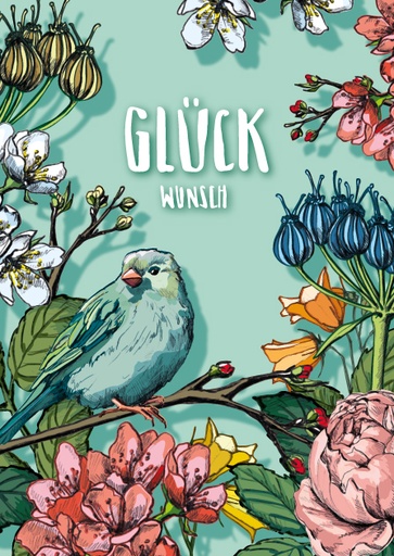 [IL0409] Nobis Design - Postkarte - illi - PLINKA Glückwunsch