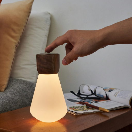 [G021WT1] Gingko Design - Large Pentagon Desk Bulb