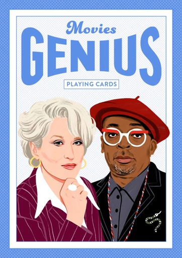 Kartenspiel Filme - Movies Genius Playing Cards