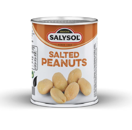 [000530] Salysol- salzige Erdnüsse 60g Dose - Cacahuetes salados