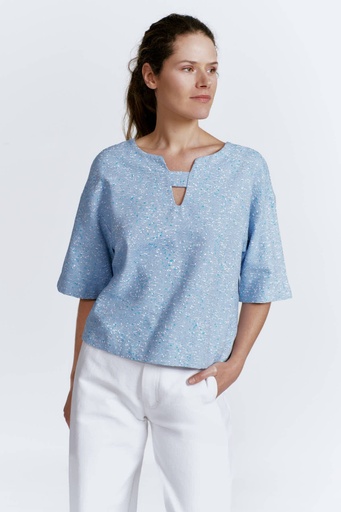 Julia June - Top LUZOR - 610 smokey blue
