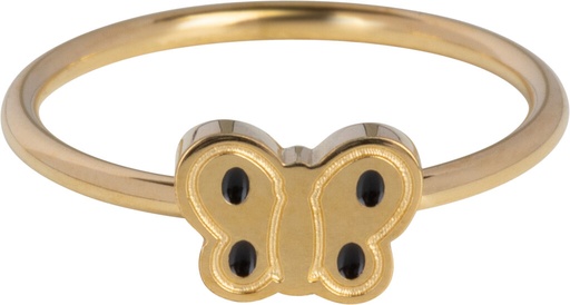 Charmins Ring - KR153 - Kinderring gold butterfly