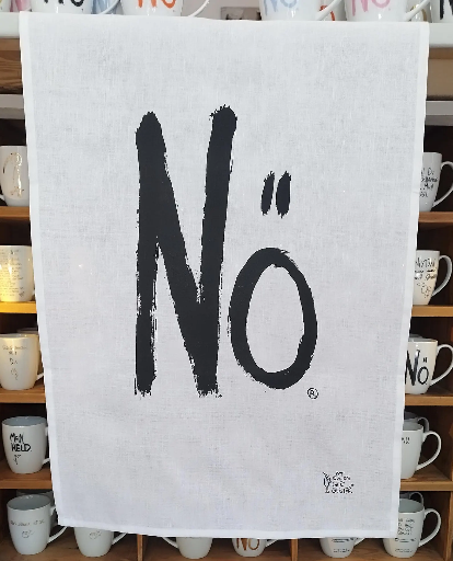 [GT001] Edition Gute Geister - Geschirrtuch - Nö