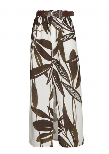 Caroline Biss - AIRY BOTANICAL-STYLE SKIRT - multicolor