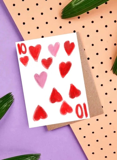 Hej Ibiza - Postkarte - Postkarte Herz 10