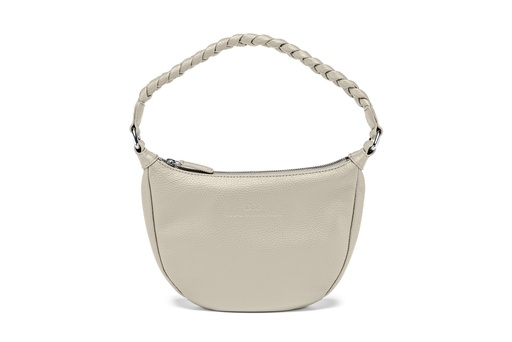 [22992] MINI EBBA | porzellan | silber | genarbt