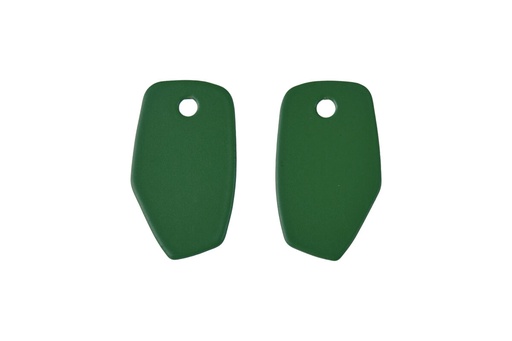 [MM6005] Lisa Kroeber Jewellery Art - Earrings Mix&Match PLATES, Moss Green