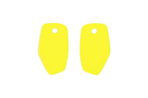 [MM1016] Lisa Kroeber Jewellery Art - Earrings Mix&Match PLATES, Sulfur Yellow