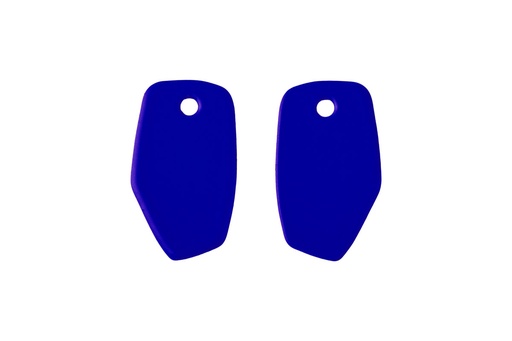 [MM5002] Lisa Kroeber Jewellery Art - Earrings Mix&Match PLATES, Ultramarine Blue 