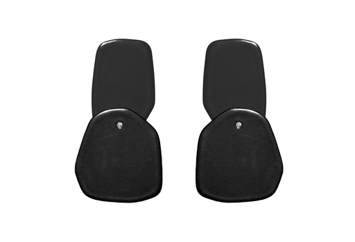 [DP-9005] Lisa Kroeber Jewellery Art - Earrings Double Petals, Black