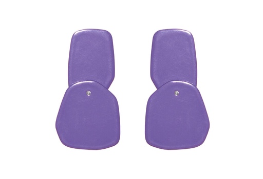 [DP-4005] Lisa Kroeber Jewellery Art - Earrings Double Petals, Lilac