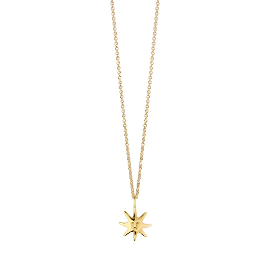 [44160] Jeberg Jewellery - Miss Sunshine necklace gold
