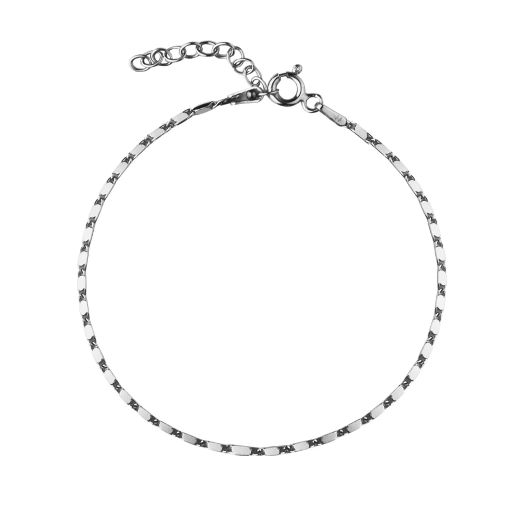 [44285-16-S] Jeberg Jewellery - Mabel Bracelet silver 16cm+ext.