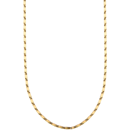 [44285-42-G] Jeberg Jewellery - Mabel Necklace goldplated 42cm+ext.