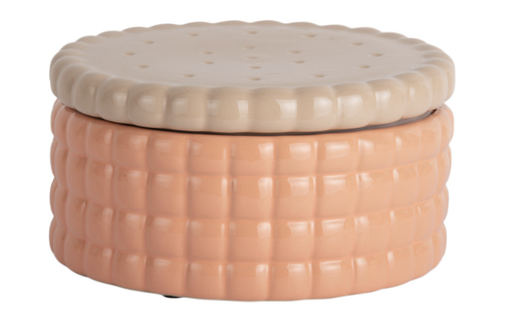 [PO22400156] Present Time - Keramik Vorratsdose Keksdose L peach 