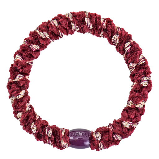 [5476] Kknekki - Velvet Stripe Bordeaux