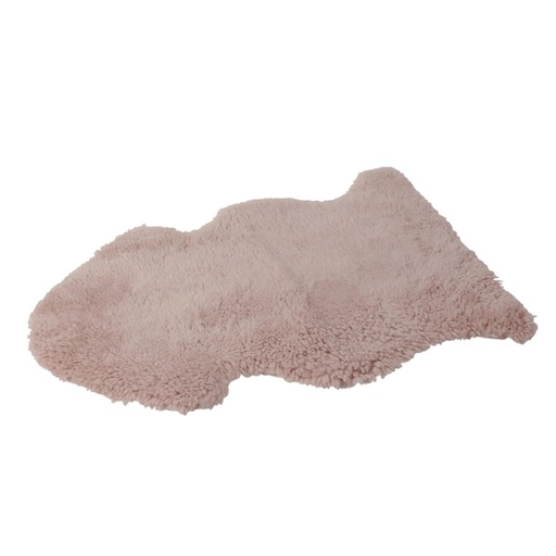 [51561] Werner Voss - Lammfell rosa, 50x90cm, 100% pures Neuseeland-Lammfell