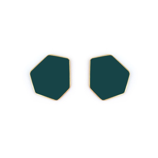 [CLIPS-Ocean-Blue] Lisa Kroeber Jewellery Art - Earclips mini - Ocean Blue