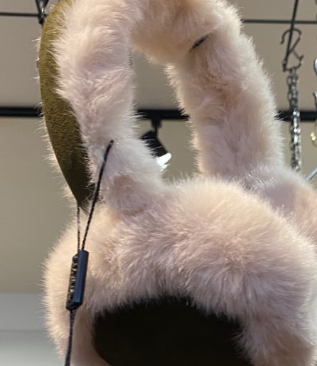 [BAN08736KHA/BEI] Ohrenwärmer fluffy fake fur beige khaki