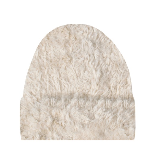 [MUT151349BEI] Mütze Fluffy Fake Fur beige